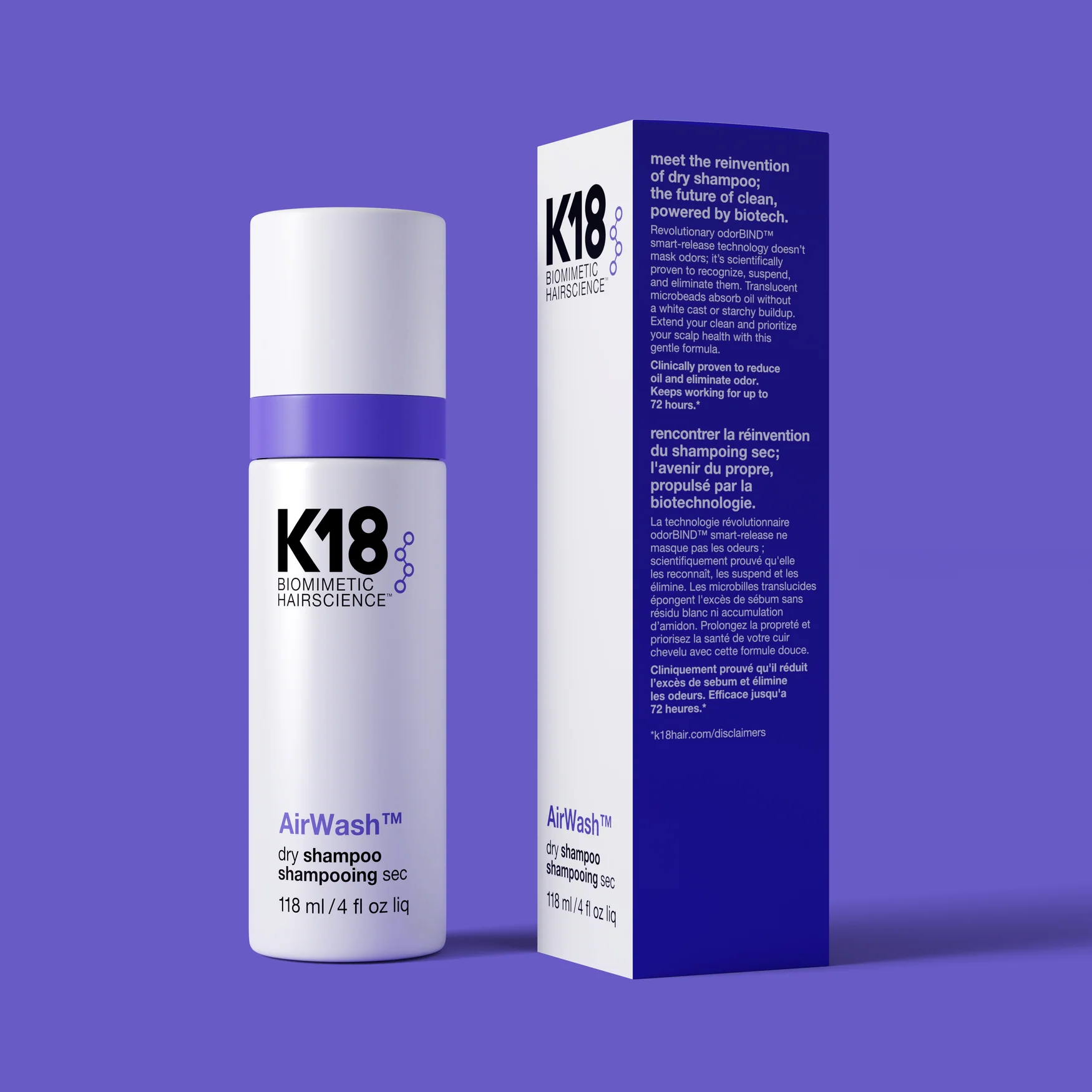 K18 AirWash™ Droogshampoo - Afbeelding 3