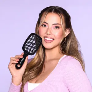 UNbrush Detangling Hair Brush - Midnight Black